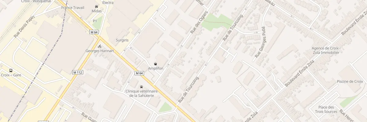 Plan du 24 Rue des Ogiers à Croix
