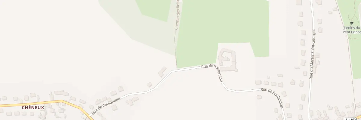 Plan du 1 Che des Roises à Ressons-le-Long
