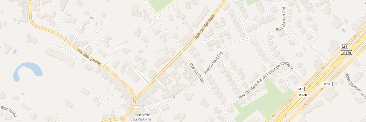 Plan du 60 Rue de l’Épinette à Mouvaux
