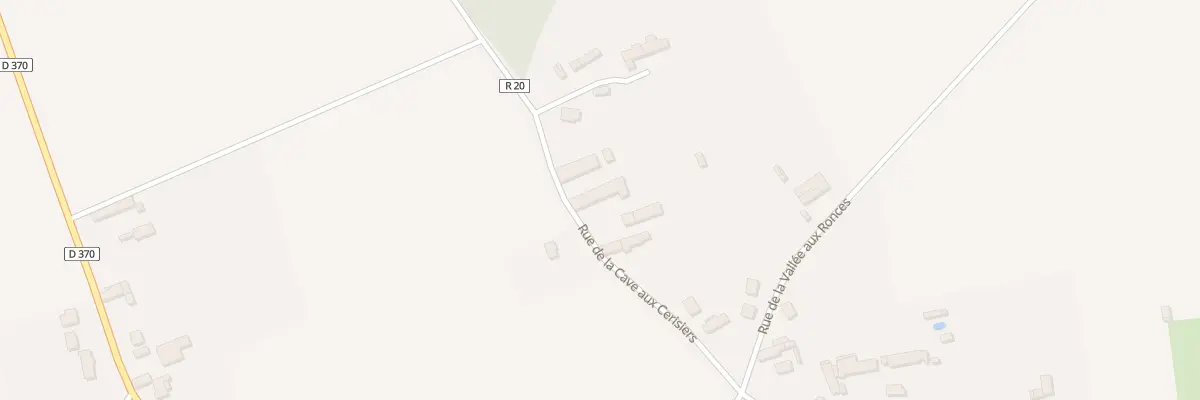 Plan du 14 Rue de la Cave aux Cerisiers à Fouchères