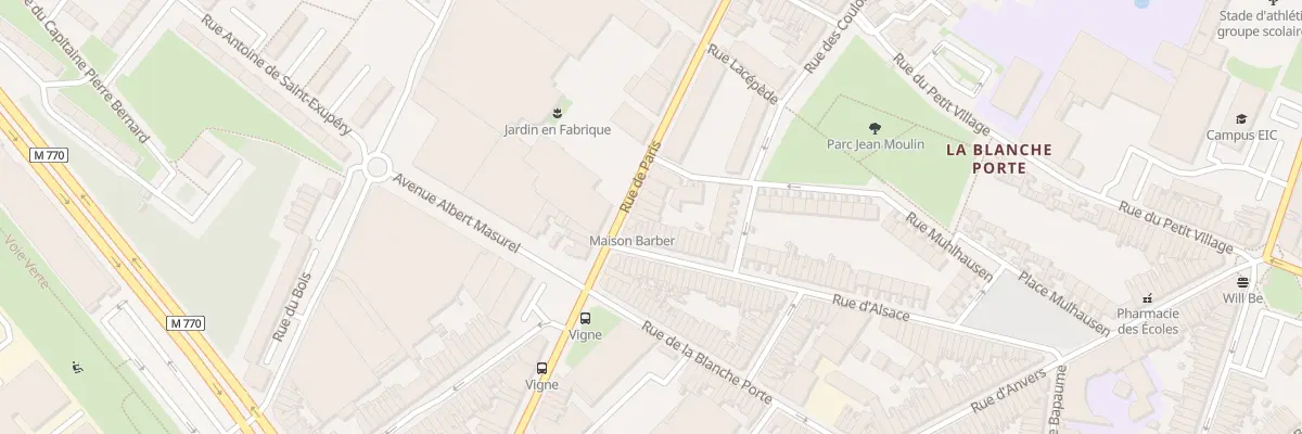 Plan du 115 Rue de Paris à Tourcoing