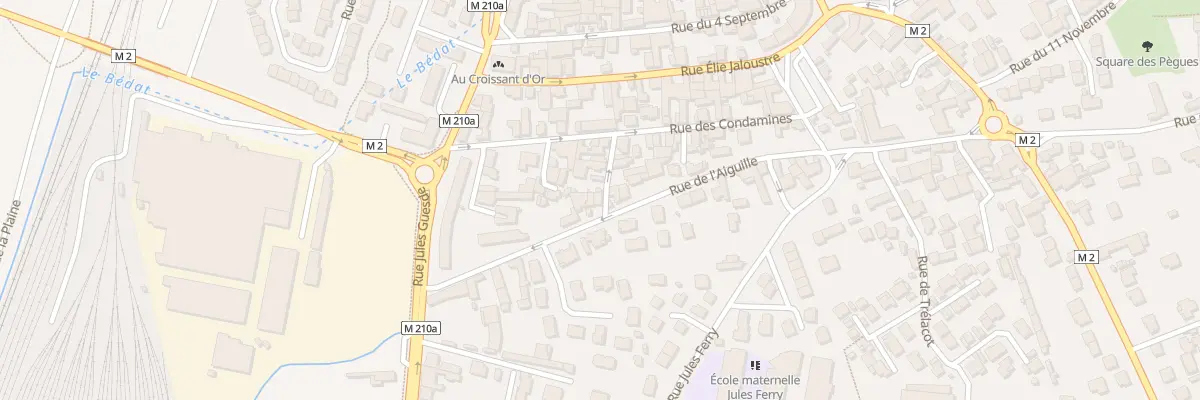 Plan du 3B Rue de l’Aiguille à Gerzat