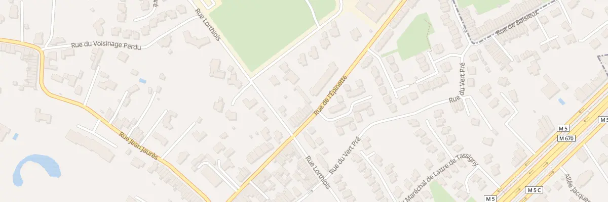 Plan du 85 Rue de l’Épinette à Mouvaux