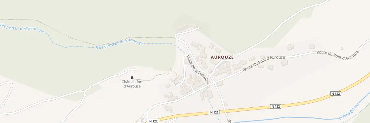 Plan du 5 Pl de la Fontaine à Molompize