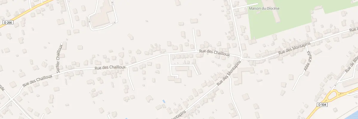 Plan du 13B Rue des Chailloux à Nevers