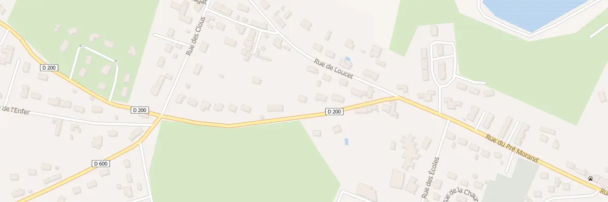 Plan du 9 Rue de la Chaume de Mars à Magny-Cours