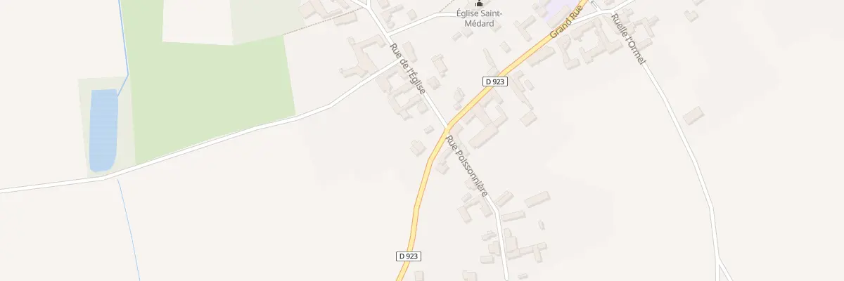 Plan du 1 Rue de l’Eglise à Béthancourt-en-Vaux