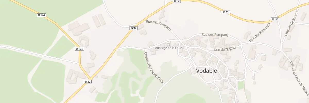 Plan du 9004 Vc Le Champ Vacher à Vodable