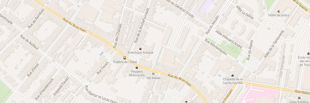 Plan du 80 Rue du Brun Pain à Tourcoing