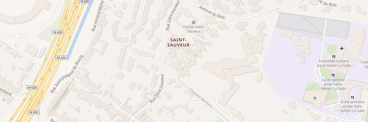 Plan du 4 Che de Flers à Villeneuve-d’Ascq