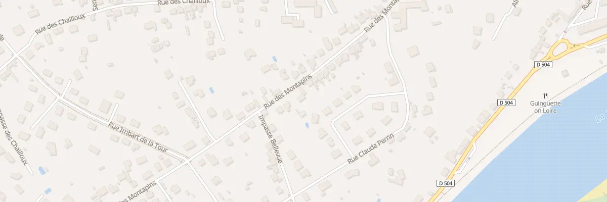 Plan du 57 Rue des Montapins à Nevers