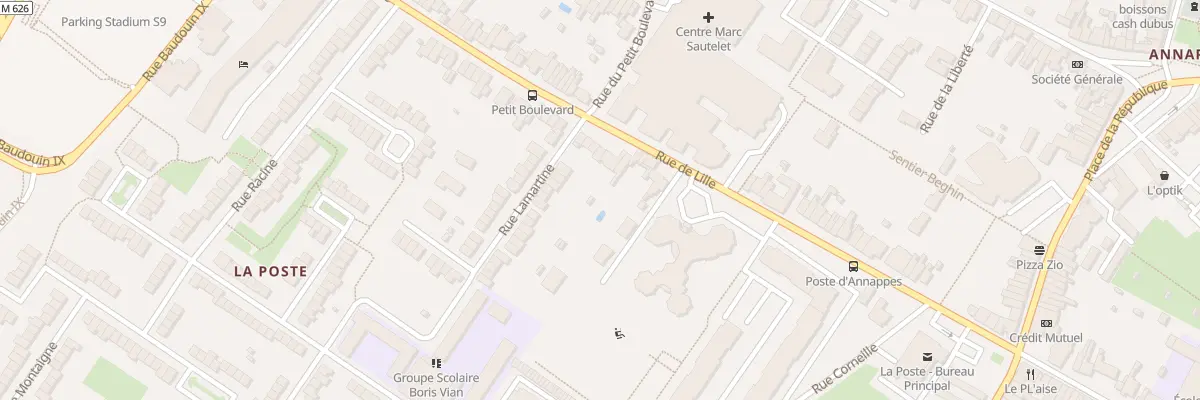 Plan du 165 Rue de Lille à Villeneuve-d’Ascq