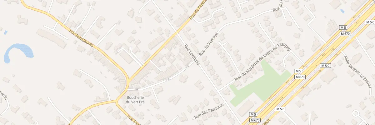 Plan du 61 Rue du Vert Pré à Mouvaux