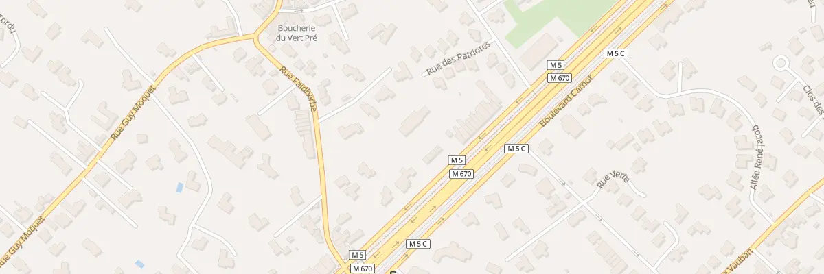 Plan du 105 Bd Carnot à Mouvaux