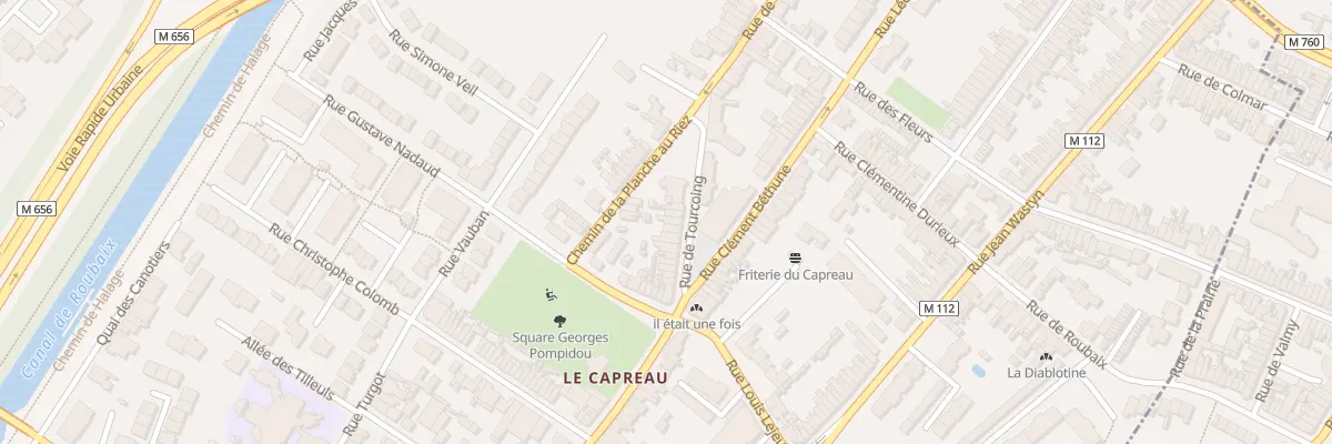 Plan du 17 Rue de Tourcoing à Wasquehal