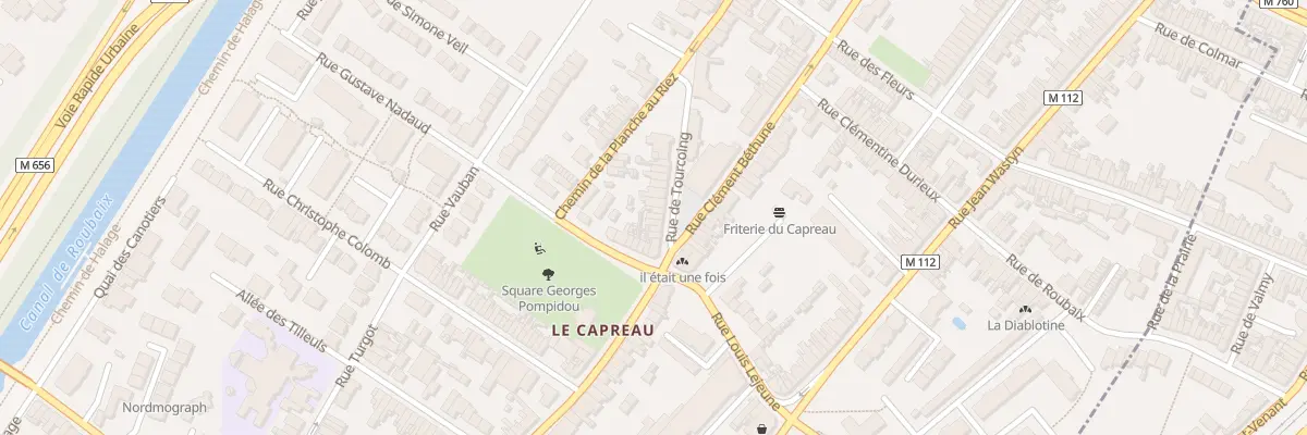 Plan du 9 Rue de Tourcoing à Wasquehal