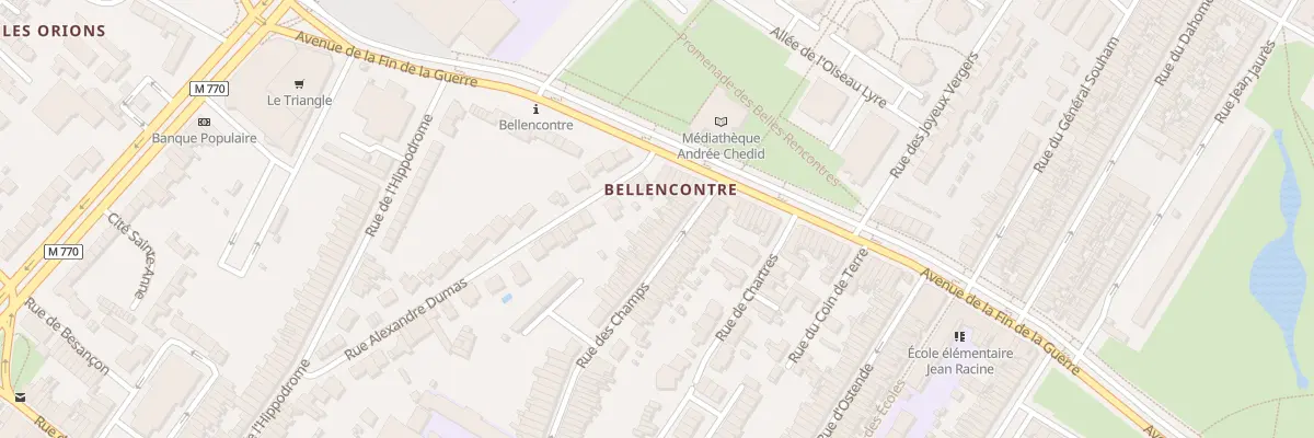 Plan du 139 Rue des Champs à Tourcoing