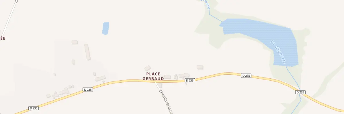 Plan du 11 Pl Gerbaud au Theil