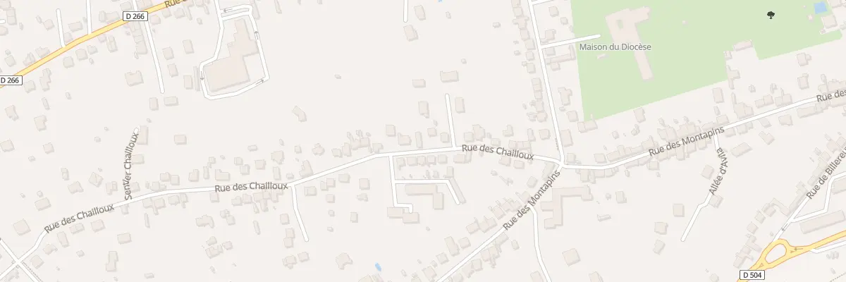 Plan du 18 Rue des Chailloux à Nevers