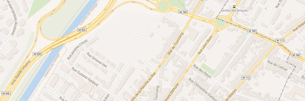 Plan du 33 Rue de Tourcoing à Wasquehal