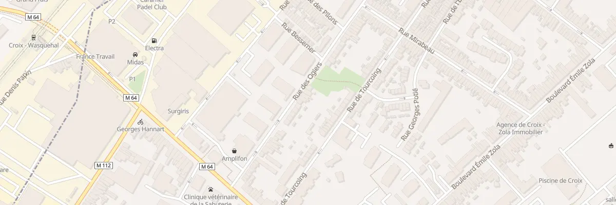 Plan du 42 Rue des Ogiers à Croix