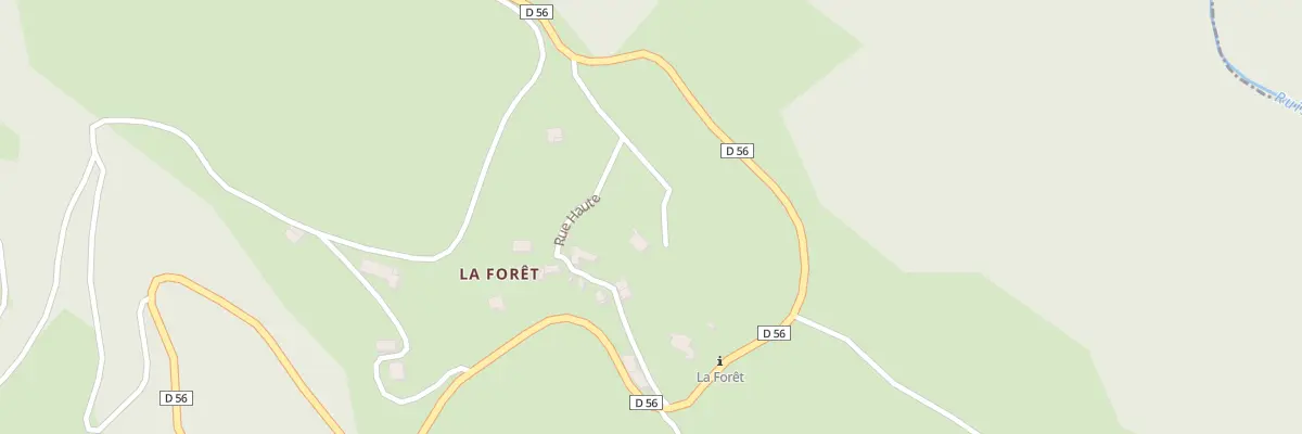 Plan du 5171 La Foret à Saint-Pierre-de-Nogaret