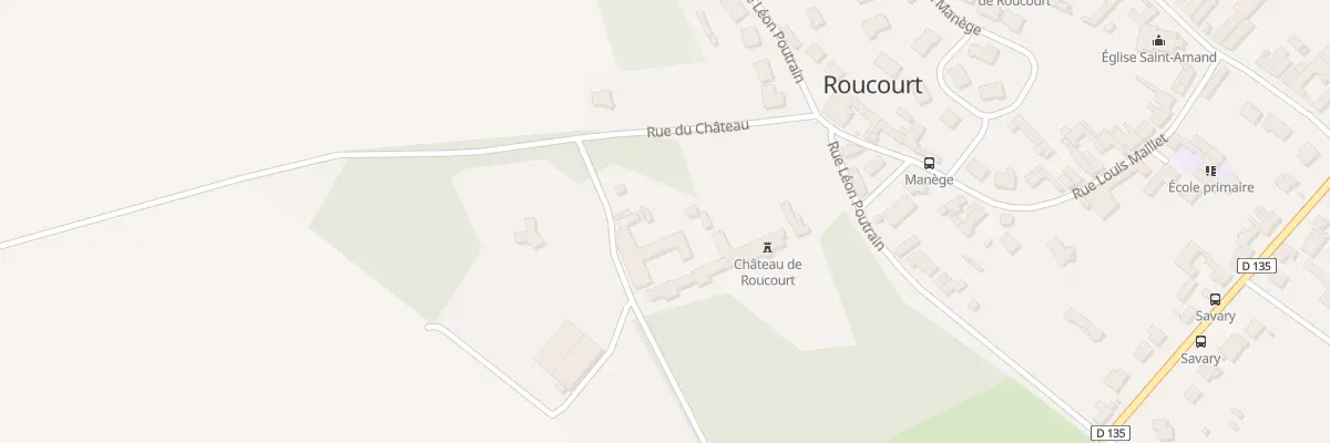 Plan du 159 Rue du Chateau à Roucourt