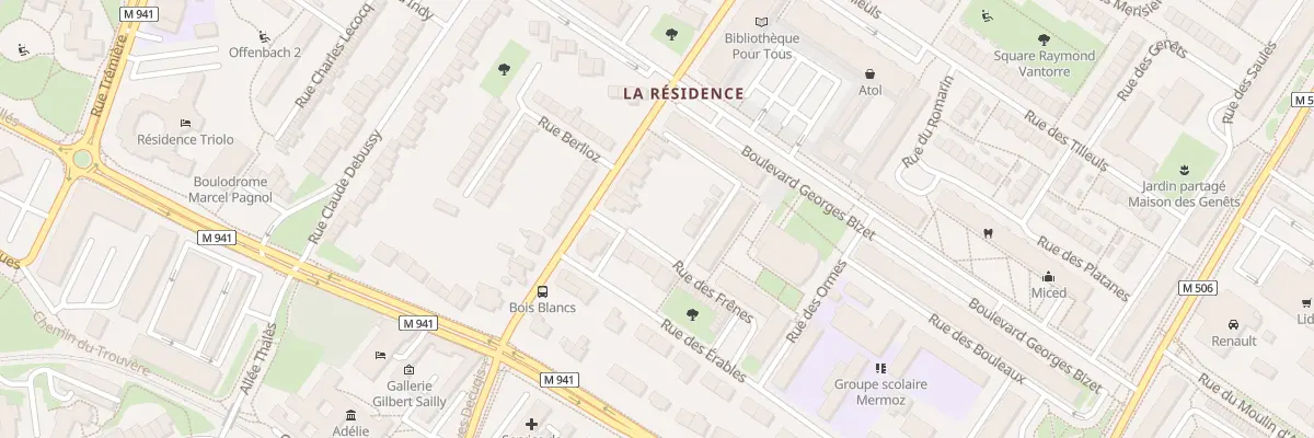 Plan du 83 Rue Yves Decugis à Villeneuve-d’Ascq