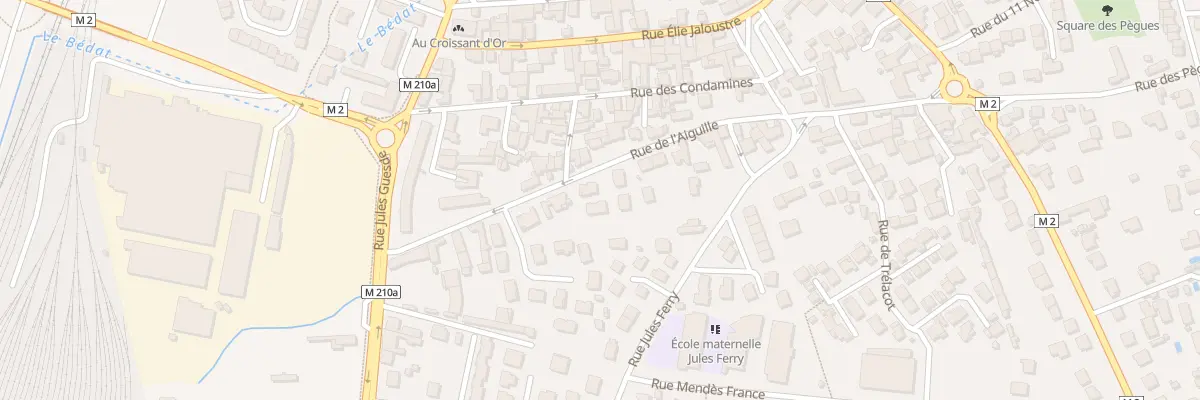 Plan du 18 Rue de l’Aiguille à Gerzat