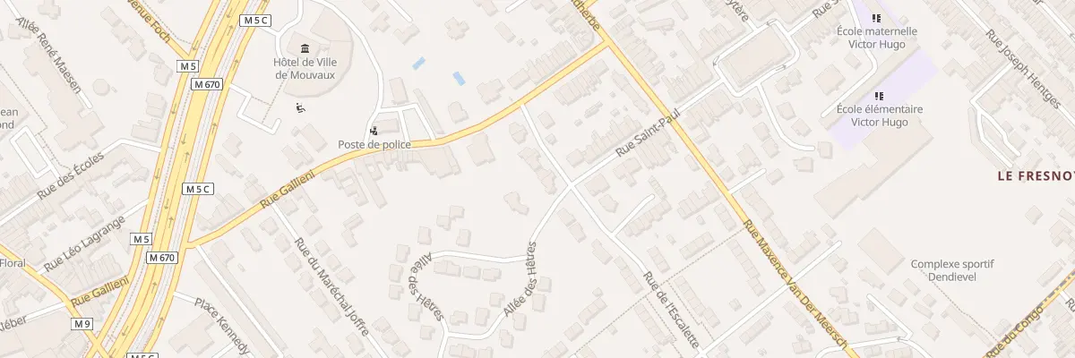 Plan du 58 Rue de l’Escalette à Mouvaux