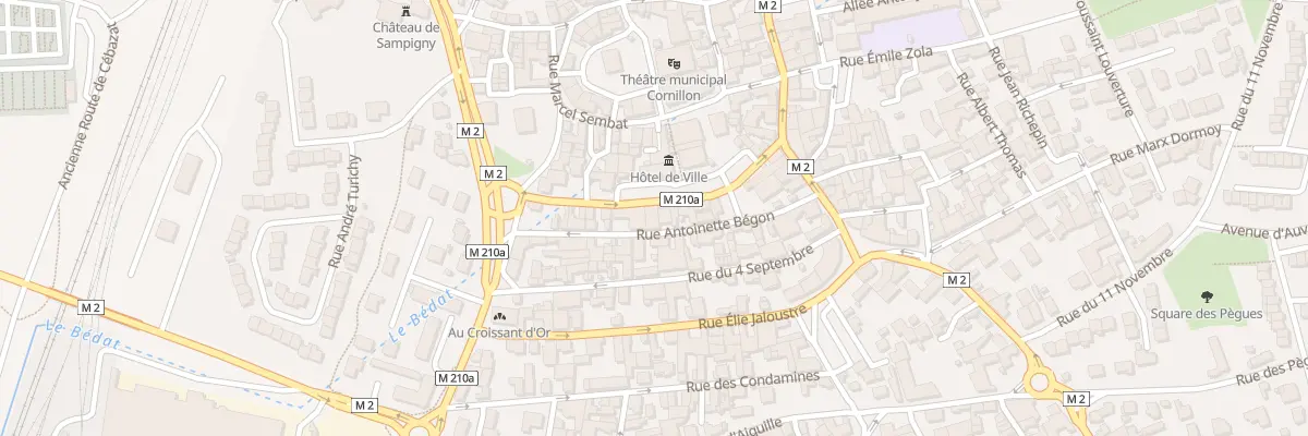 Plan du 14B Rue Antoinette Begon à Gerzat