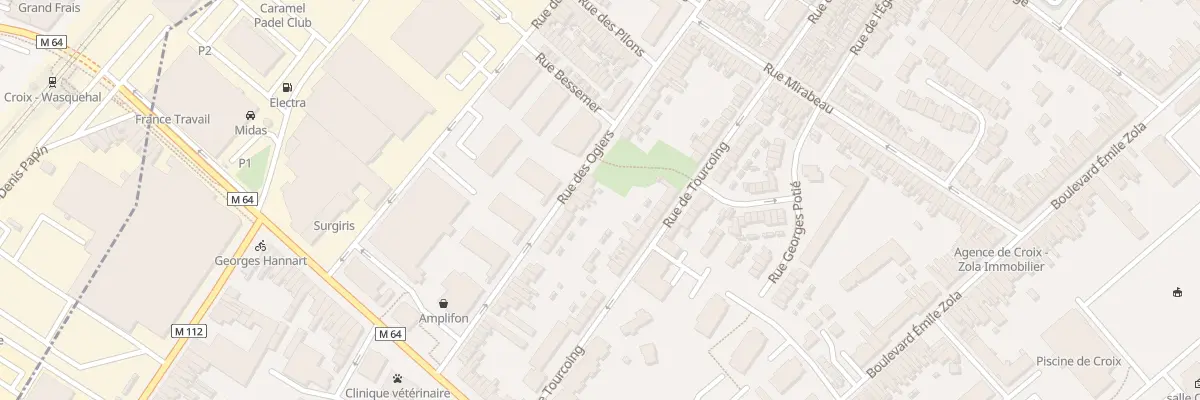 Plan du 46 Rue des Ogiers à Croix