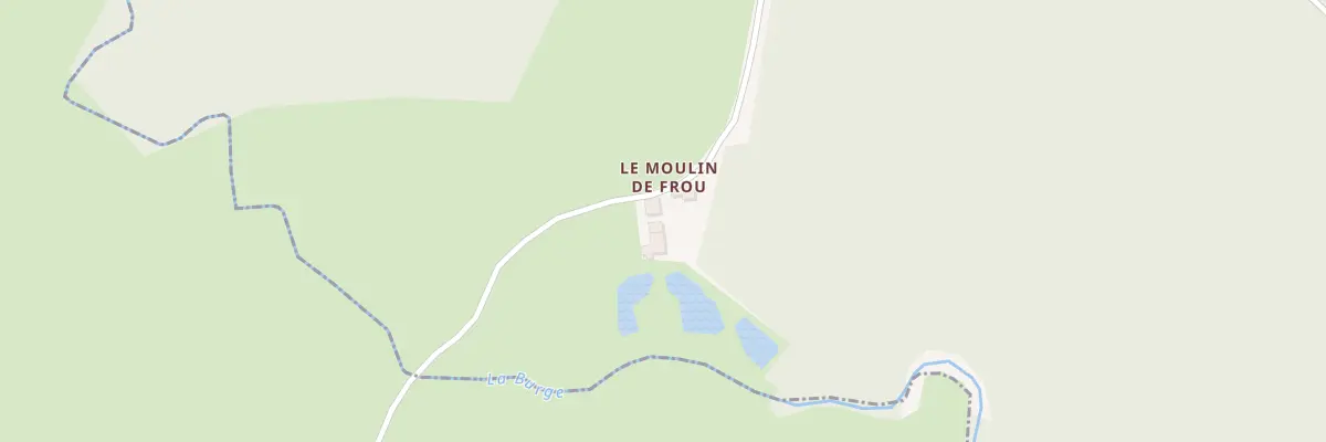 Plan du 5009 Moulin de Frou à Aubigny
