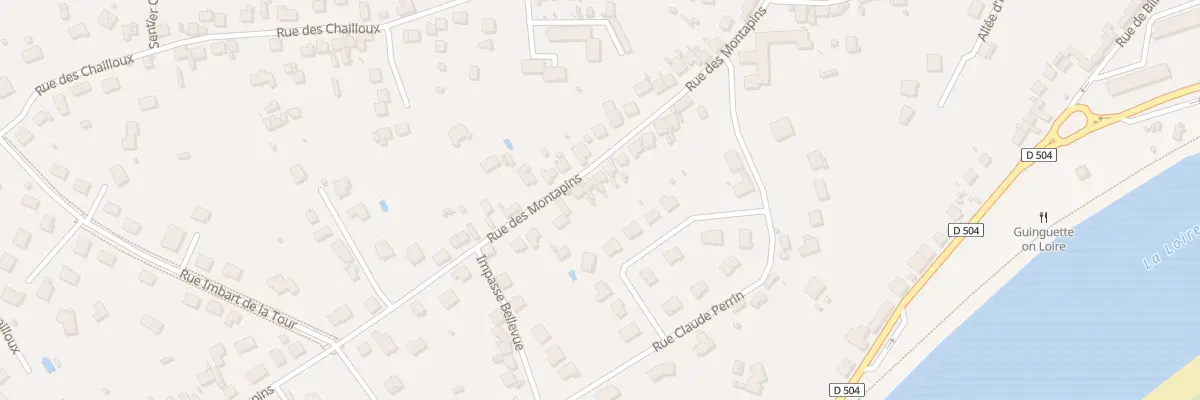 Plan du 53 Rue des Montapins à Nevers