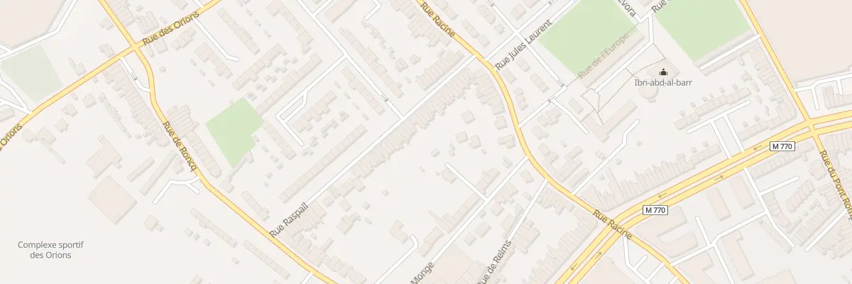 Plan du 84 Rue Raspail à Tourcoing