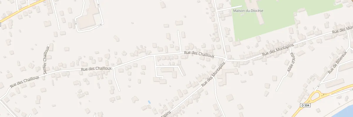 Plan du 9 Rue des Chailloux à Nevers