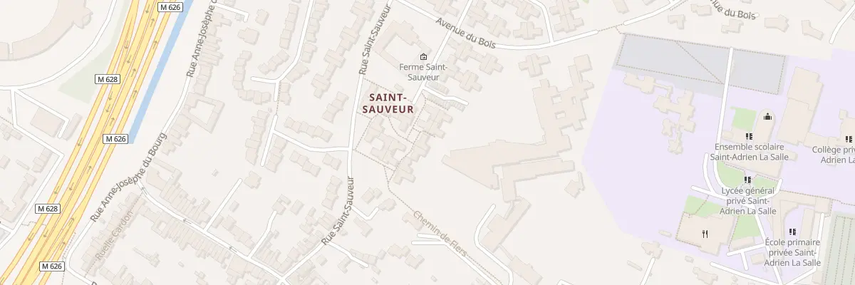 Plan du 5 Che de Flers à Villeneuve-d’Ascq