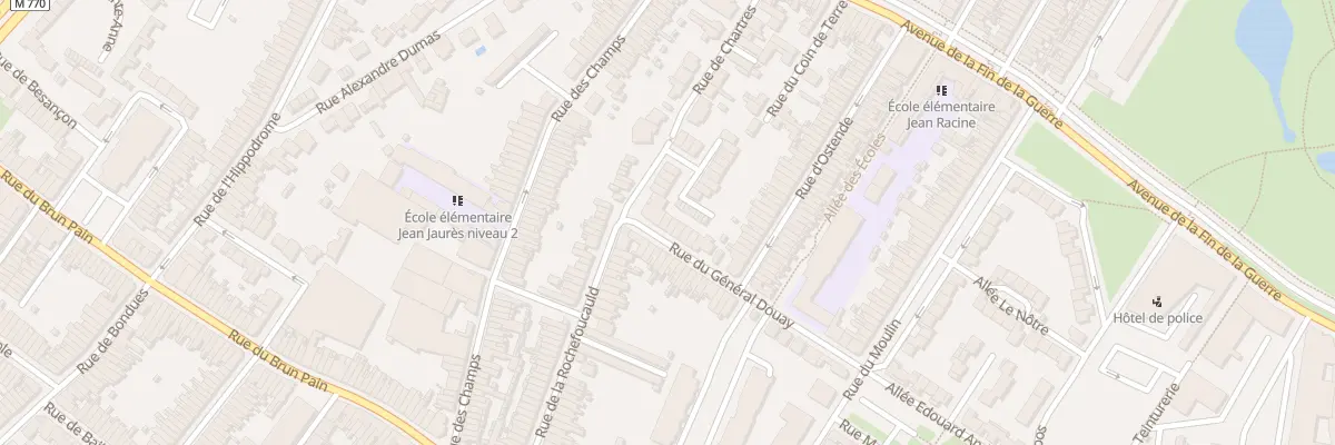Plan du 46 Rue du Général Douay à Tourcoing