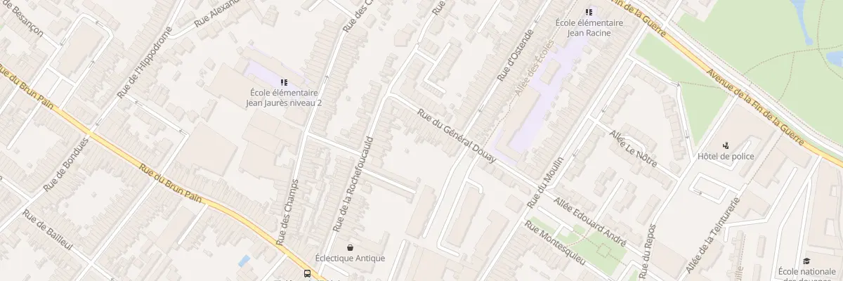 Plan du 49 Rue du Général Douay à Tourcoing