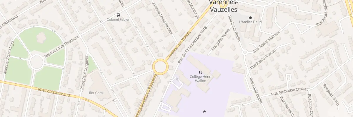 Plan du 4 Av des Tilleuls à Varennes-Vauzelles