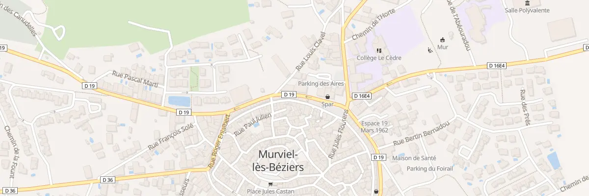 Plan du 4 Rue Cayrol Paul à Murviel-lès-Béziers