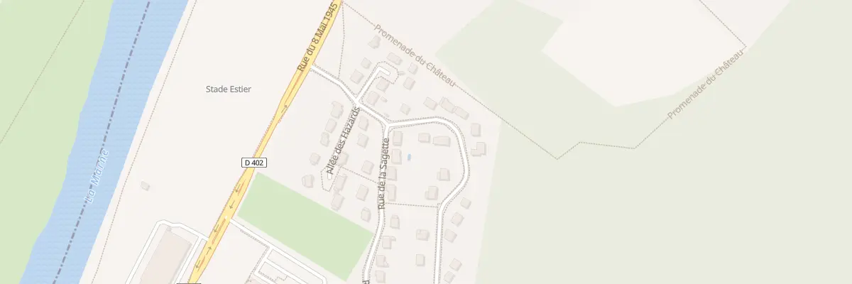 Plan du 12 Rue de la Sagette à Reuil-en-Brie