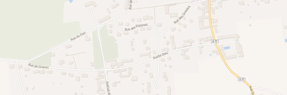 Plan du 12 Rue des Graviers à Balloy