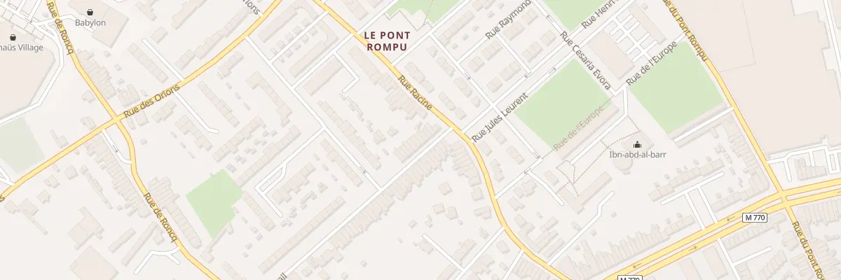 Plan du 101 Rue Raspail à Tourcoing