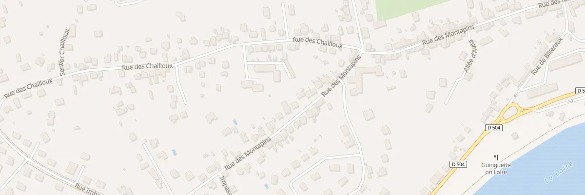 Plan du 68 Rue des Montapins à Nevers