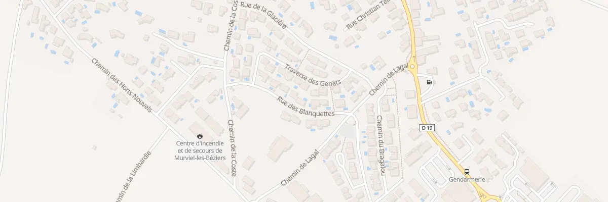 Plan du 8 Rue des Blanquettes à Murviel-lès-Béziers