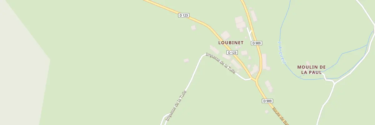 Plan du 12 Imp de la Tuile à Vieillespesse