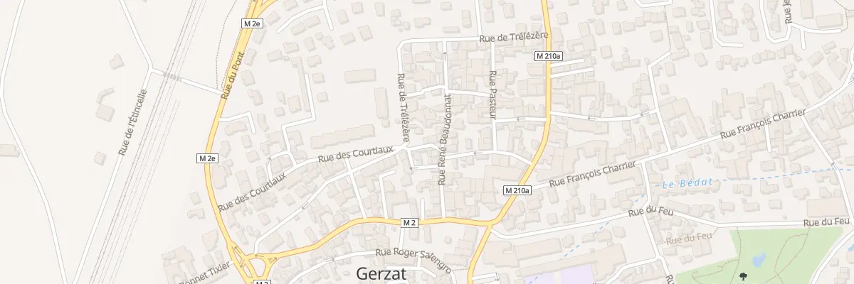 Plan du 4 Rue Joseph Bara à Gerzat