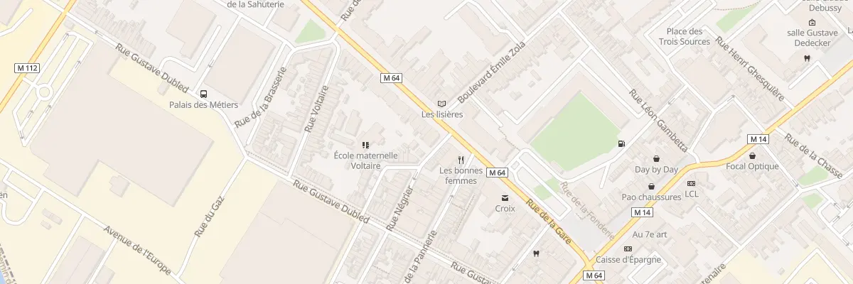 Plan du 43 Rue de la Gare à Croix