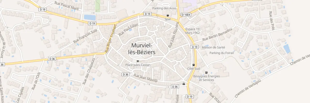 Plan du 5 Rue Serrano Joseph à Murviel-lès-Béziers